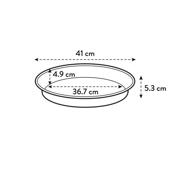 green basics untersetzer 41cm laubgrün